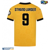 Moški Nogometni dresi Wolves Jorgen Strand Larsen #9 Domači 2025-26 Kratek Rokav